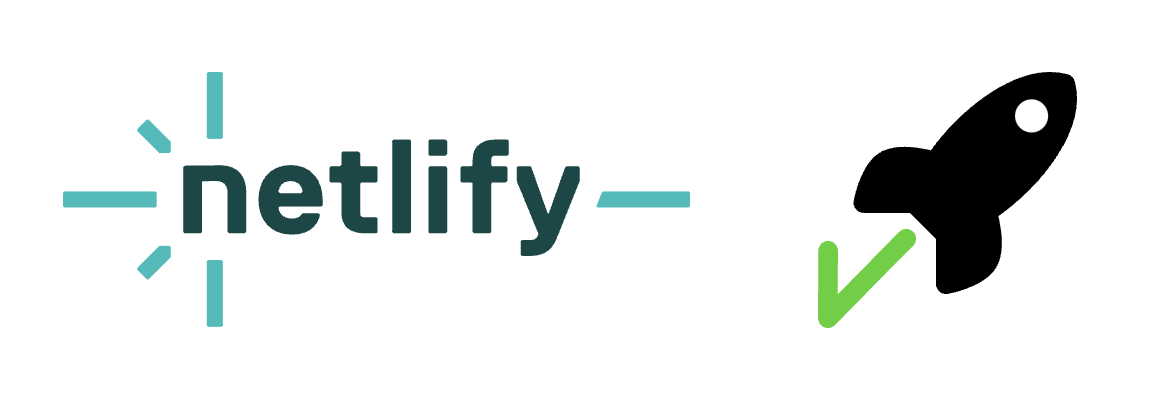 Netlify + Rocket Validator logos