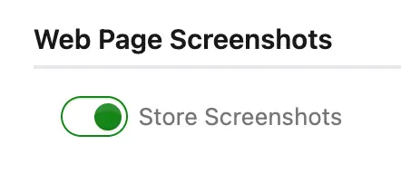 The Store Screenshots option inside Device Viewport Emulation